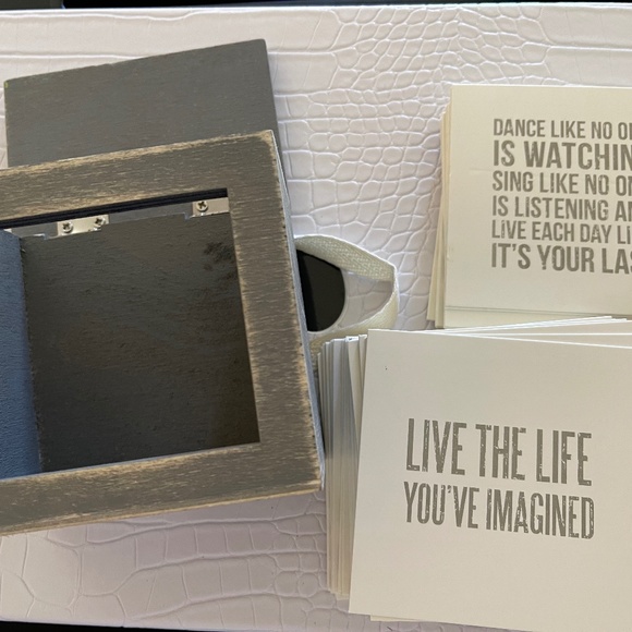 Primitives by Kathy Words of Wisdom Inspiration Edition 80Card Keepsake Wood Box - Picture 6 of 11